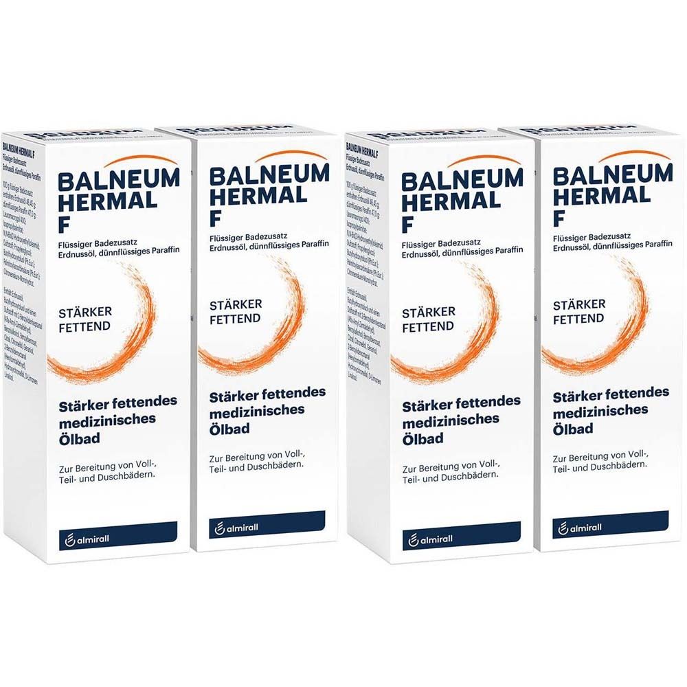 Balneum Hermal F flüssiger Badezusatz 2x 2x2x500 ml Flüssigkeit