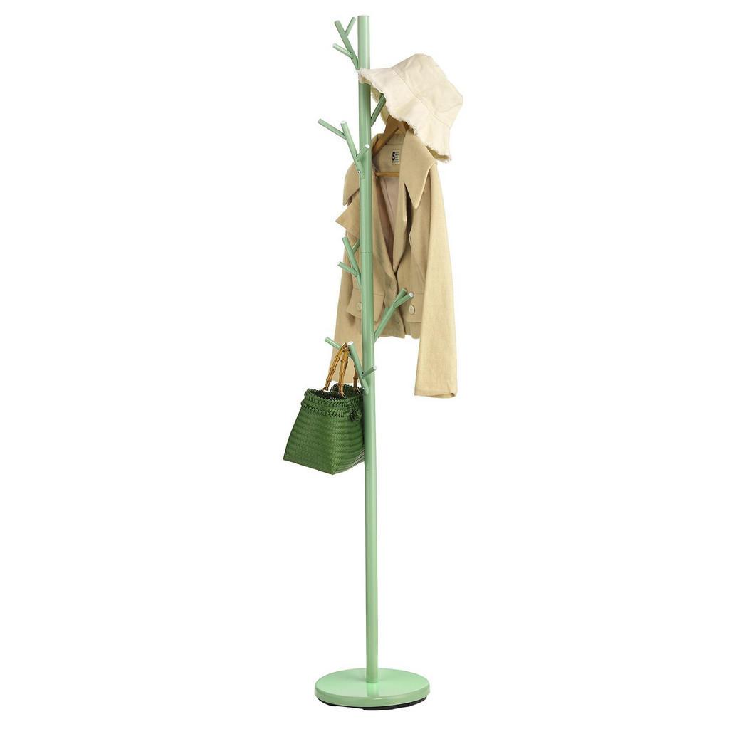 Idimex Kleiderständer, Grün, Metall, Mode, 30x177x30 cm, Garderobe, Garderobenständer