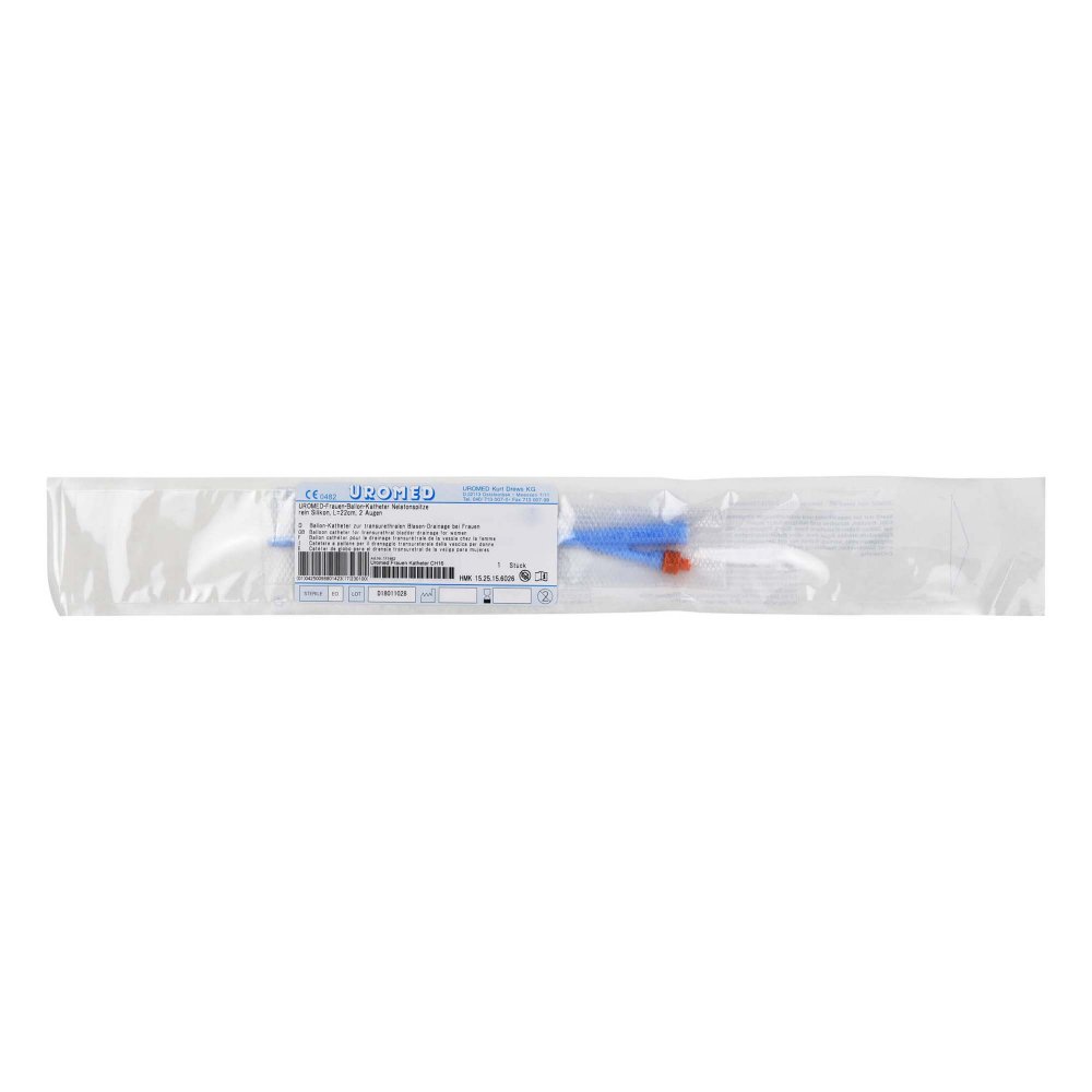 Brinkmann Medical ein Unternehmen der Dr. Junghans Uromed Ballonkatheter Frauen Ch18 Silikon 09926874