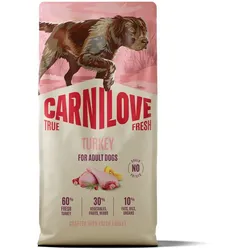 Carnilove True Fresh Dog Turkey für ausgewachsene Hunde 12kg