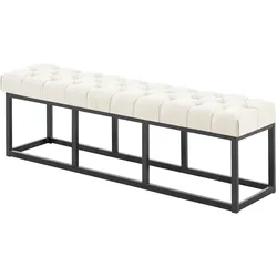 CLP Sitzbank Amun Stoff B150   Farbe: creme, Größe: 150 cm
