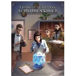 DSA - Forschungsdrang und Rollenspiel, Taschenbuch, 207 Seiten (DE-Ausgabe), Belletristik von David Schmidt, Georg Koch, Martin Krieger, Tobias M. Scholz, Martin Tschiggerl, Karin Fenböck, Marc-André Karpienski, Tobias Hainz, Wolfgang Sattler, Sebastian Bolte
