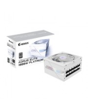 Gigabyte MODULAIRE 1000W 80 PLUS PLATINUM CONDENSATEURS 100% JAPONAIS SUPPORT PCIE (GP-AE1000PM PG5 ICE)