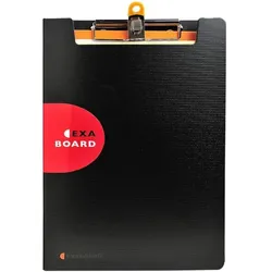 EXACOMPTA 10x Klemmbrett »Exaboard Exactive« schwarz, 23.5x33.5 cm