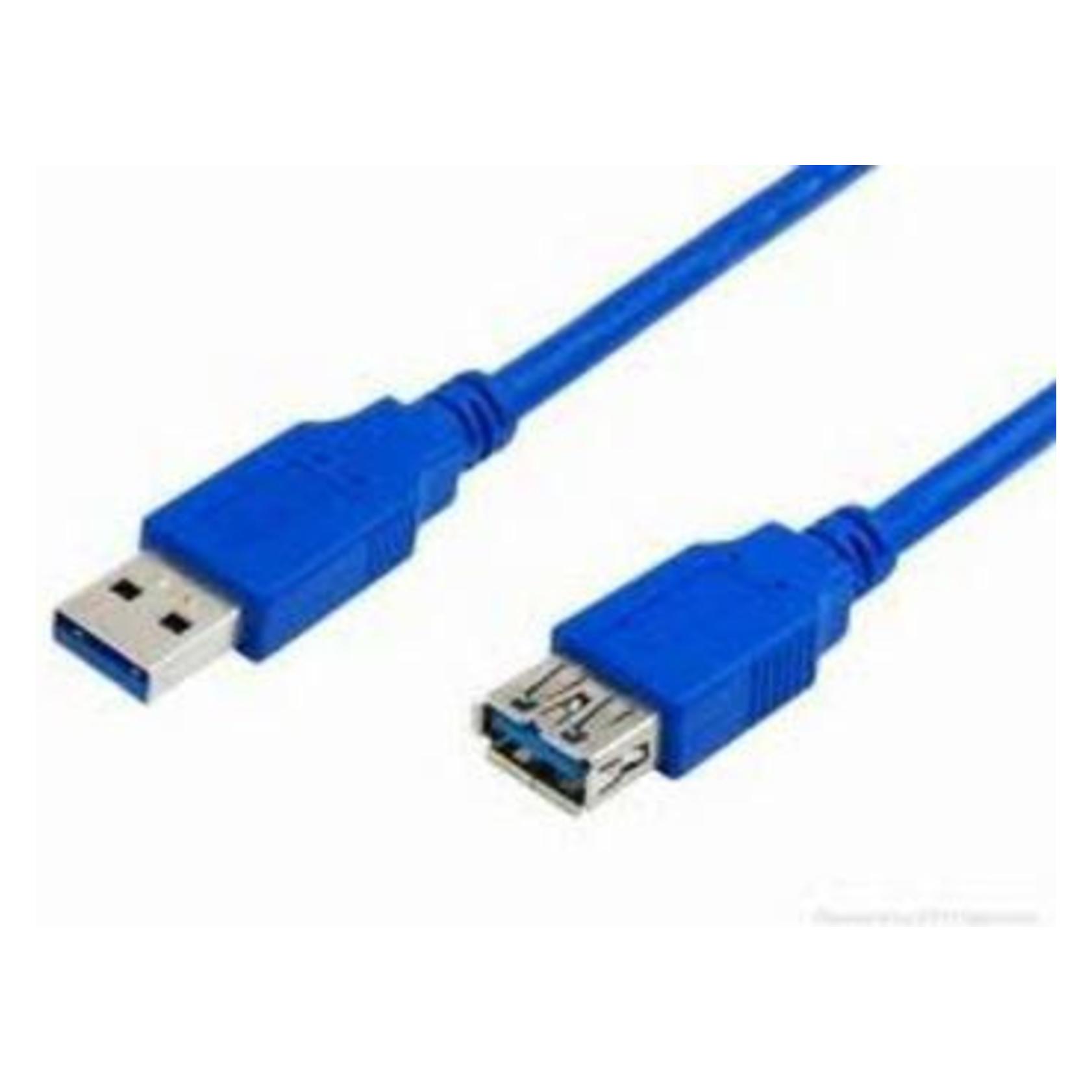 MediaRange USB-A - USB A (3 m, USB 2.0, USB 3.2 Gen 1) (MRCS145)