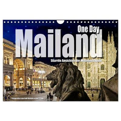 One Day Mailand (Wandkalender 2027 DIN A4 quer), CALVENDO Monatskalender