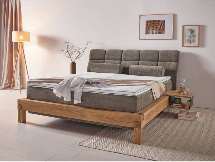 Home affaire Villads Liegefläche: 180/200 cm, Inside-Boxspring-Unterbau, recycelte Stoffe
