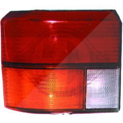 Diederichs Heckleuchte rechts (Beifahrerseite), Blinker gelb [Hersteller-Nr. 2270090] für VW