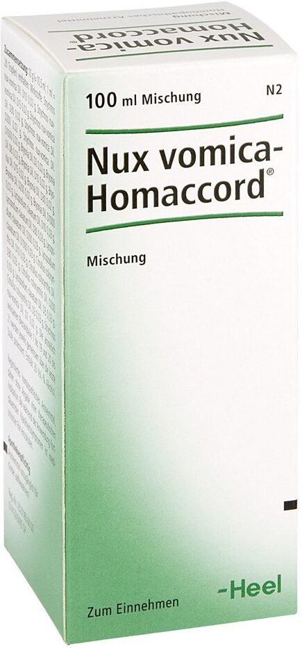 Nux vomica-Homaccord Nux Vomica Homaccord Tropfen 100ml