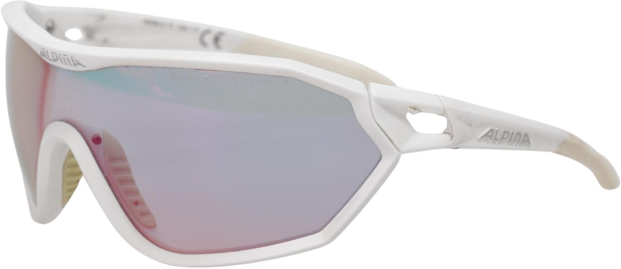 Alpina Damen Sonnenbrille, Weiß - Second Hand