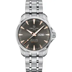 Certina DS Action Day Date Powermatic 80 C032.430.11.081.01 - grau,silber - 41mm
