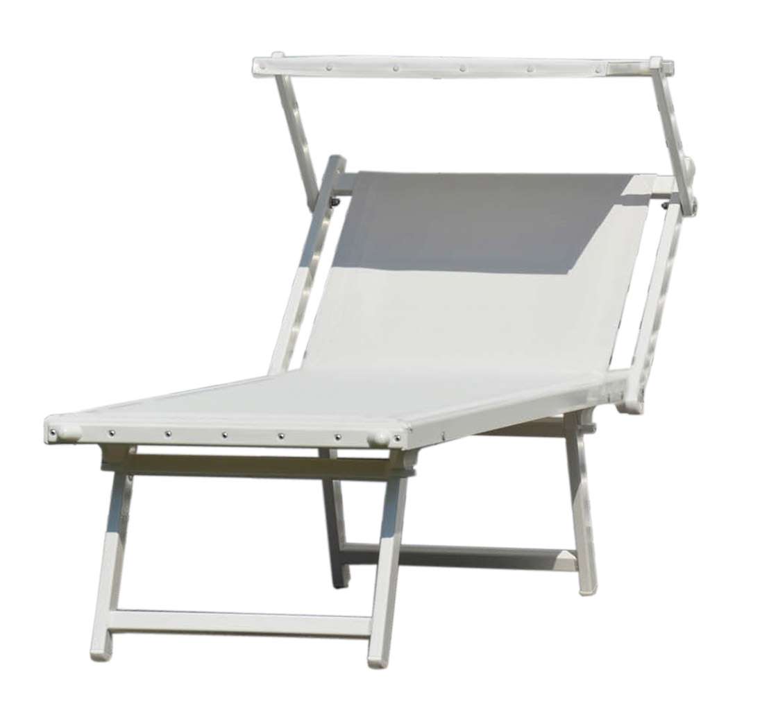Jan Kurtz Rimini Sonnenliege (taupe, weiß) taupe | weiß 492882