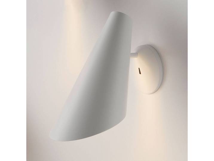 Vibia Designer Wandlampe I.Cono, dimmbar, weiß / opal, für Schlafzimmer, Kunststoff, Modern, Wandleuchte, Wandlampe Innen