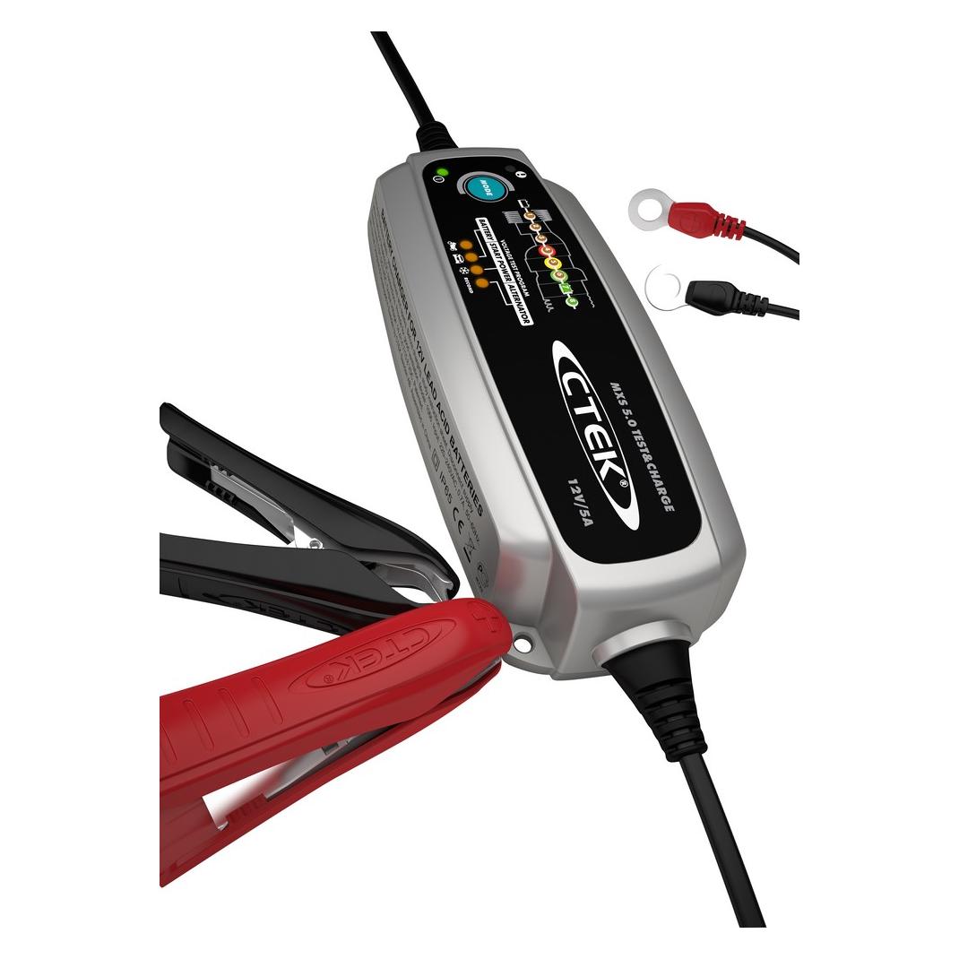Ctek MXS 5.0 Test Charge (5 A, 12V) (56-308 / 56-882)