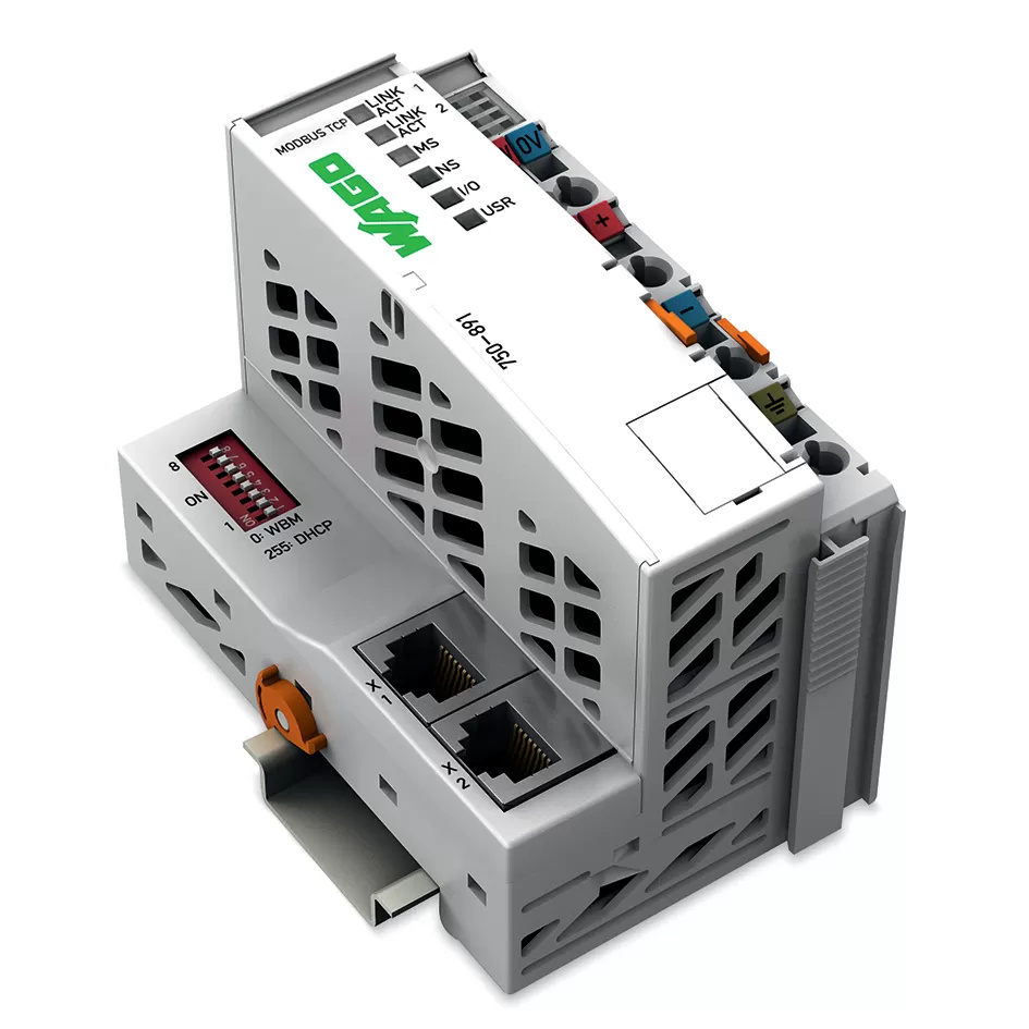Wago 750-891, Wand-montiert, IP20, 0 - 55 °C, -25 - 85 °C, 61,5 mm, 71,9 mm