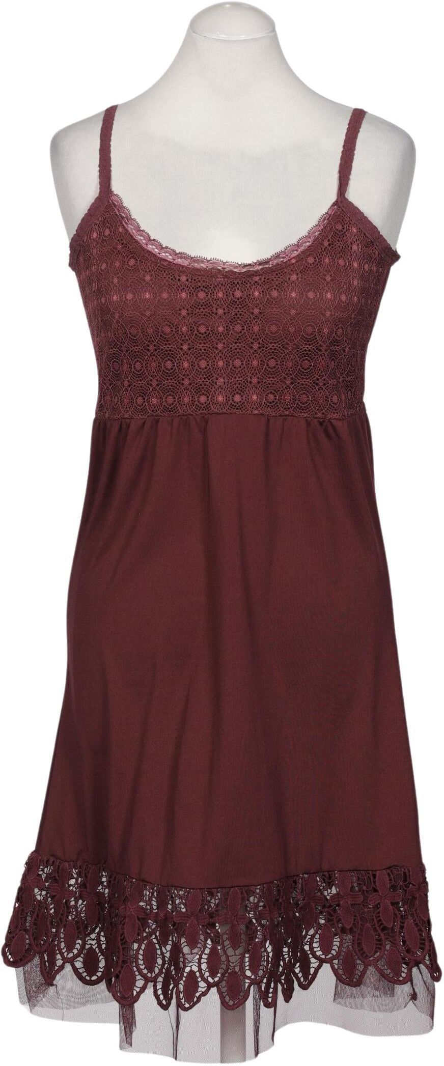Cream Damen Kleid, Bordeaux, Gr. M, Synthetik / Elasthan - Second Hand