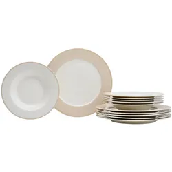 Ritzenhoff & Breker, Geschirrset, Geo Tafelservice (12 Stk.)