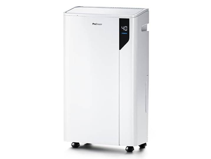 Pro Breeze 20L/dag Luchtontvochtiger – Wasdroogfunctie, Koolstoffilter, Grote 5.5L Tank – Dehumidifier voor Thuis, Garage, Kelder of Slaapkamer – Incl Afvoerslang