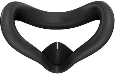Uplift Essentials Sweatproof Silicone Face Mask Cover & Lightproof Face Cushion For Meta Quest 3S black