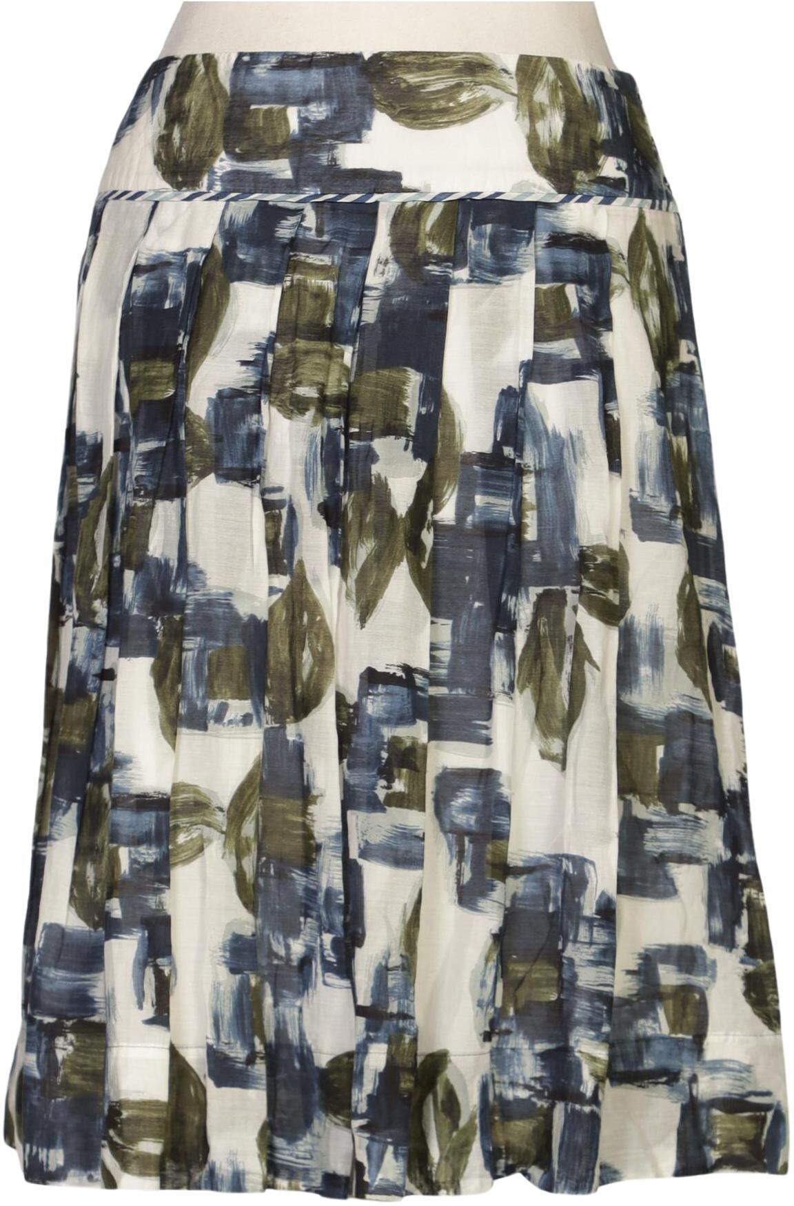 Weekend Max Mara Damen Rock, Mehrfarbig, Gr. EU 40, Baumwolle / Seide - Second Hand