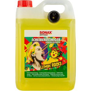 Sonax Scheibenreiniger 01605000, Lemon Rocks, gebrauchsfertig, für Scheibenwaschanlage, 5 Liter