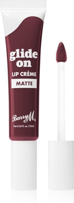 Barry M Glide On Crème lip gloss shade Lavish Purple 10 ml