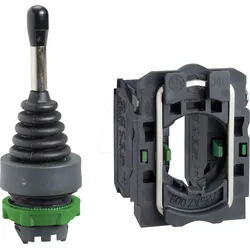 XD5PA22 - Joystick 22 mm, 2 Richtungen, 3 Stellungen, mit Rückzug