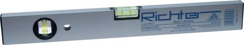 Herbert Richter 9010902 Leichtmetall-Wasserwaage 600mm 0.5 mm/m