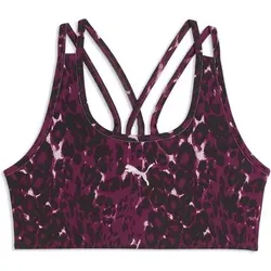 PUMA Kinder BH TAD ESS AOP Crossover Bra G, Größe 164 in Grau Grau