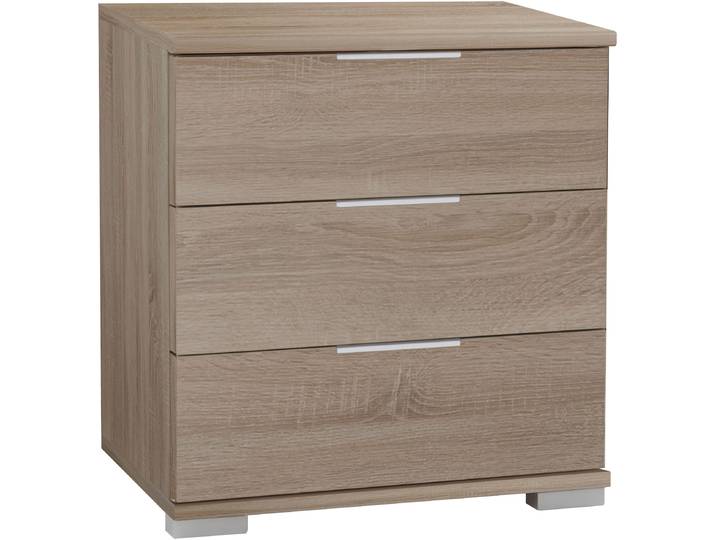 Nachtkommode WIMEX Easy , braun (struktureichefarben hell), B:52cm H:58cm T:38cm, Sideboards, Nachtkommode