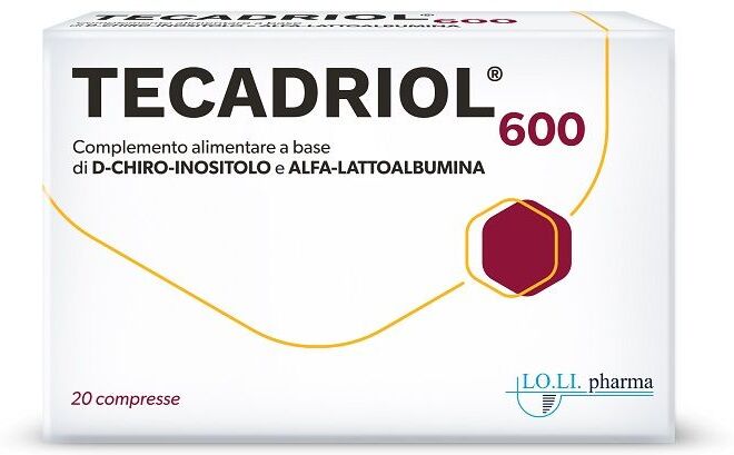 LO.LI.PHARMA Srl Tecadriol 600, 20 compresse