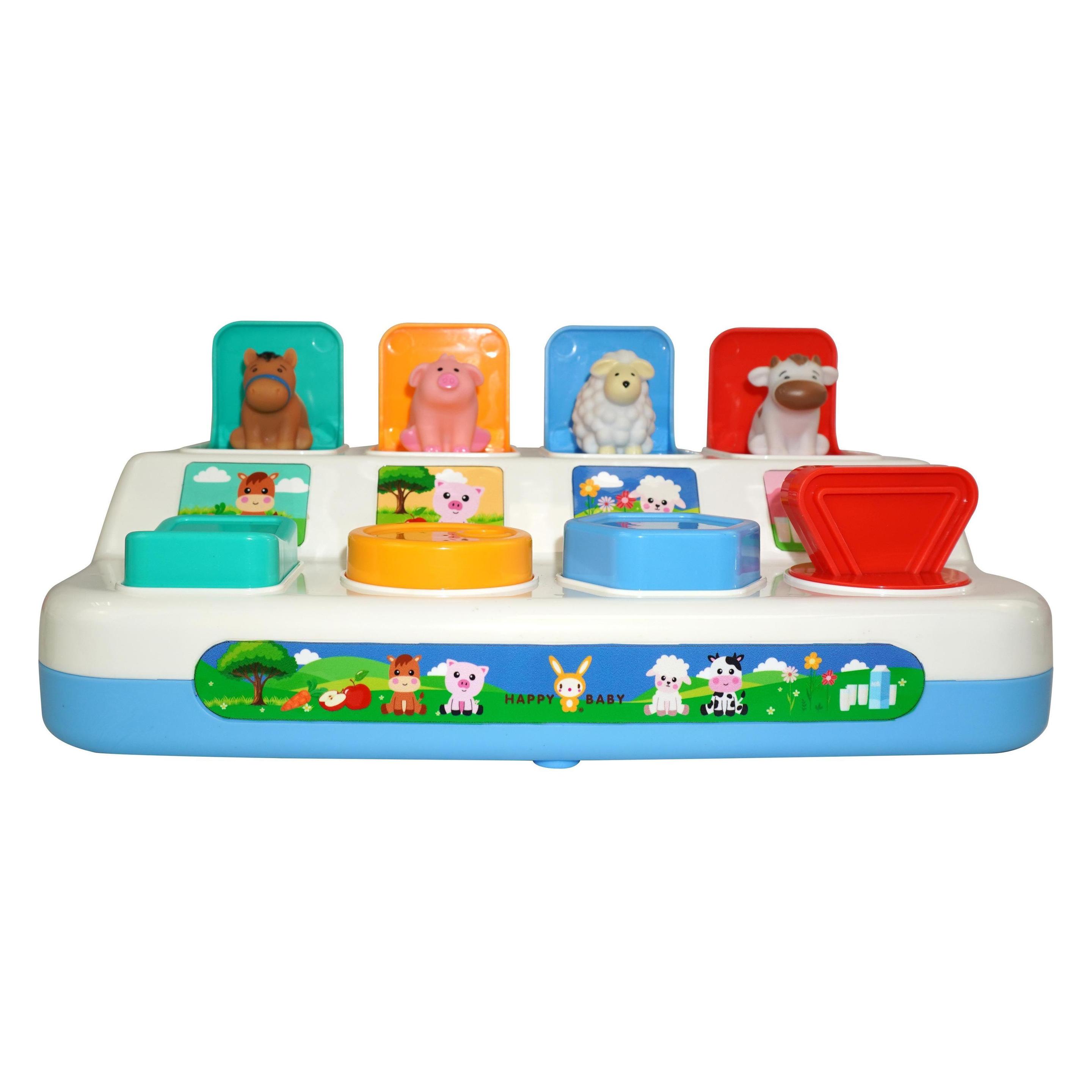 Happy Baby Pop Up Farm Animals (502238) (502238)
