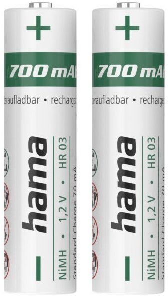 Batteria Ministilo AAA ricaricabile Hama 00223525