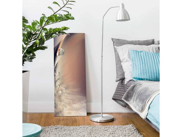 home24 Glazen afbeelding Story of Waterdrop III Materiaal: glas Motief: religie & spiritualiteit Patroon: met motief Type glas: veiligheidsglas beige