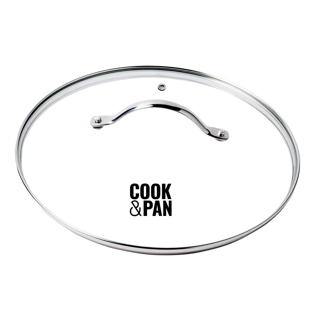 Cook & Pan Universeel Glazen Deksel 30 cm - PFAS-vrij