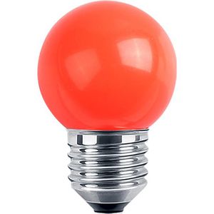 Blulaxa LED-Lampe MiniGlobe E27, 1W, rot