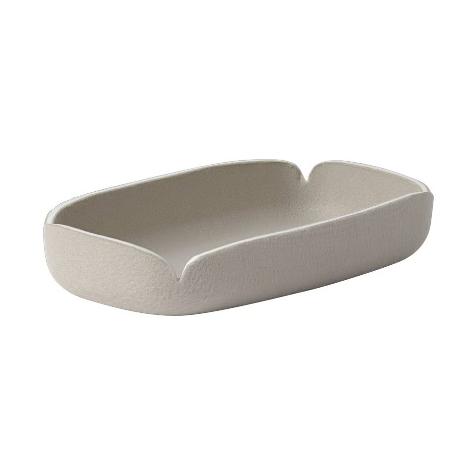 Muuto Restore rechthoekig dienblad Sand B: 28 cm, D: 15,5 cm