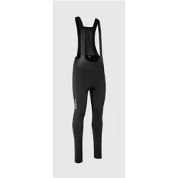 GripGrab, Herren, Velohosen, ThermaShell Water-Resistant Bib Tights (M), Schwarz, Gelb