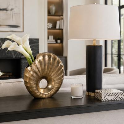 Sagebrook Home Metal Gold Novelty Haven Vase