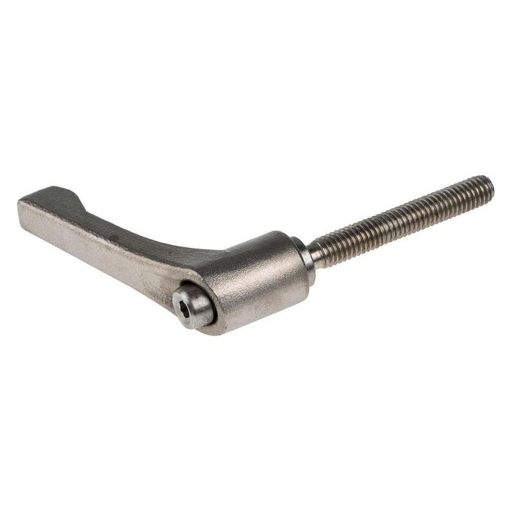 RS PRO SS C-Handle 42mm M6 x 40 Male Thread (1443606)