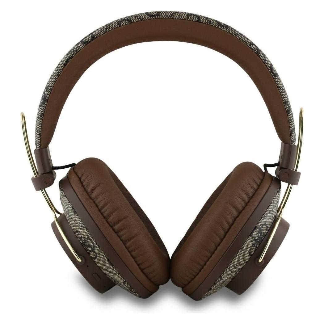 Guess ENC 4G Metal Logo Bluetooth Stereo Headphone - brown (30 h, Kabellos) (GUBHS72P4FC4MW)