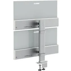 Alogic Ständer Elevate 34" Dual vertical Monitor silver (Tisch, 34", 12 kg), Monitor Halterung, Silber