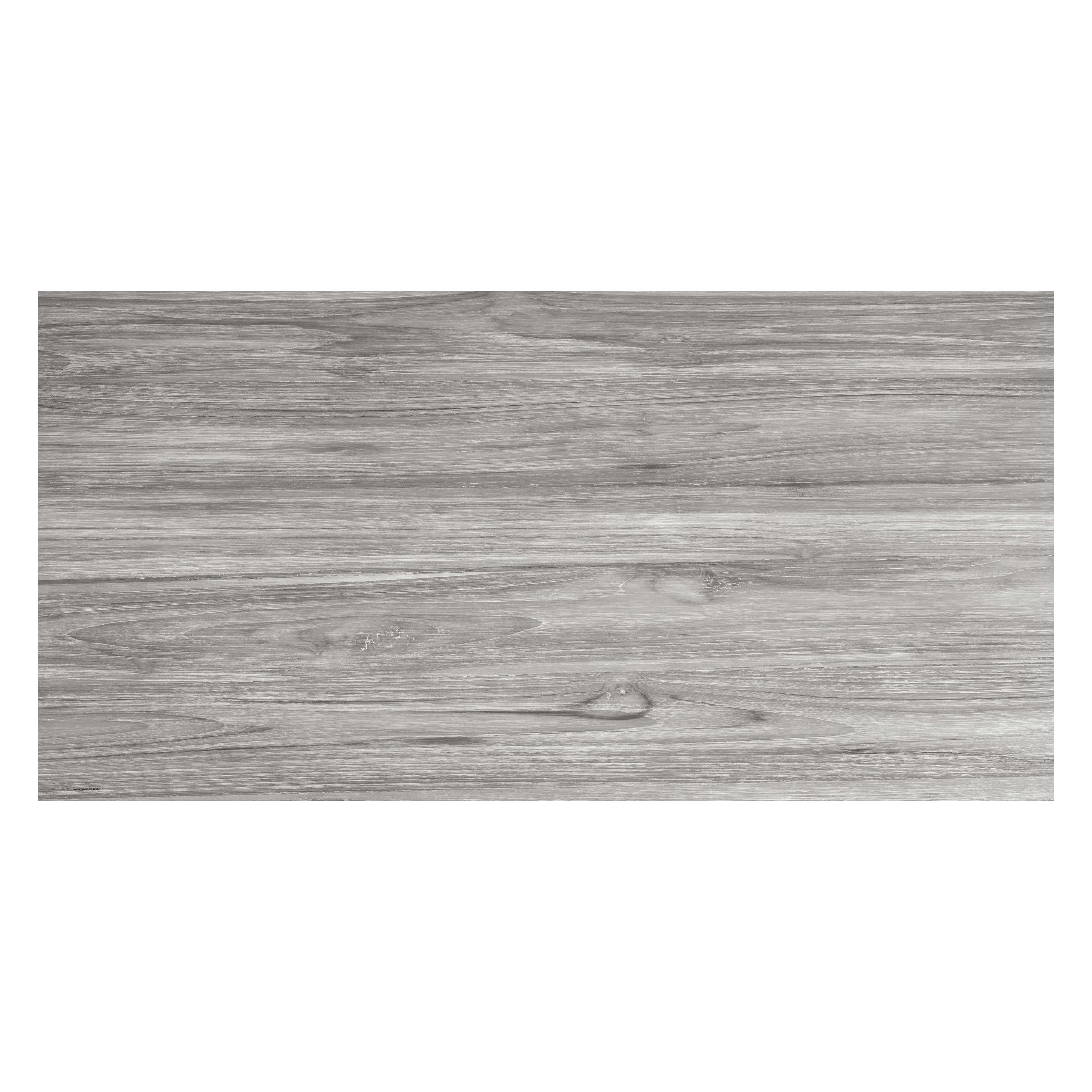 CoverYourDesk Schreibtischunterlage Graue Holzmaserung (21557569)