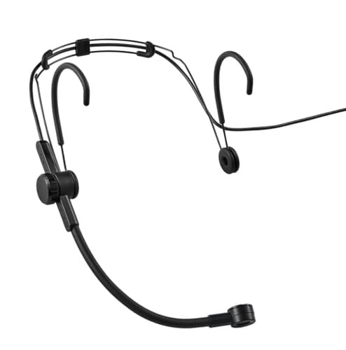 Shure SM39-TQG Hoofdbandmicrofoon met Nierkarakteristiek, Zwart