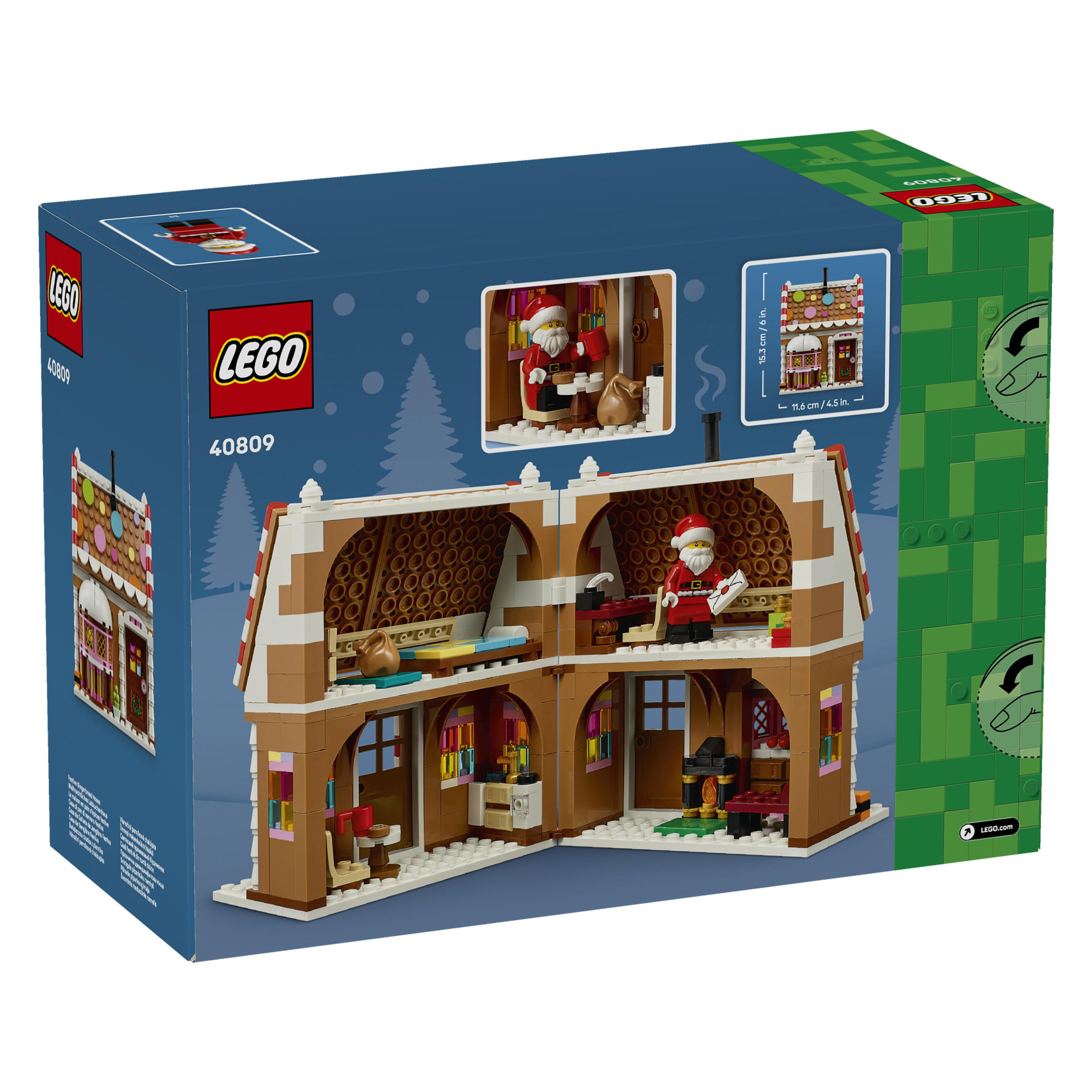 LEGO Weihnachtliches Lebkuchenhaus (40809, LEGO Iconic) (40809)