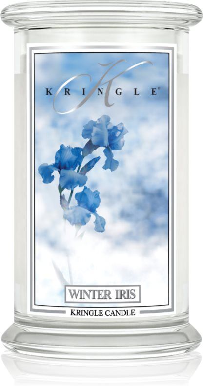 Kringle Candle Winter Iris scented candle 624 g
