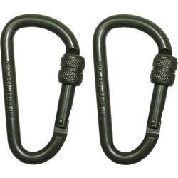 MFH - Military & Adventure 27536B Karabiner D8x80O 8 mm x 80 mm x 8 mm x 80 mm 2 St.