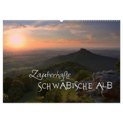 Zauberhafte Schwäbische Alb (Wandkalender 2027 DIN A2 quer), CALVENDO Monatskalender