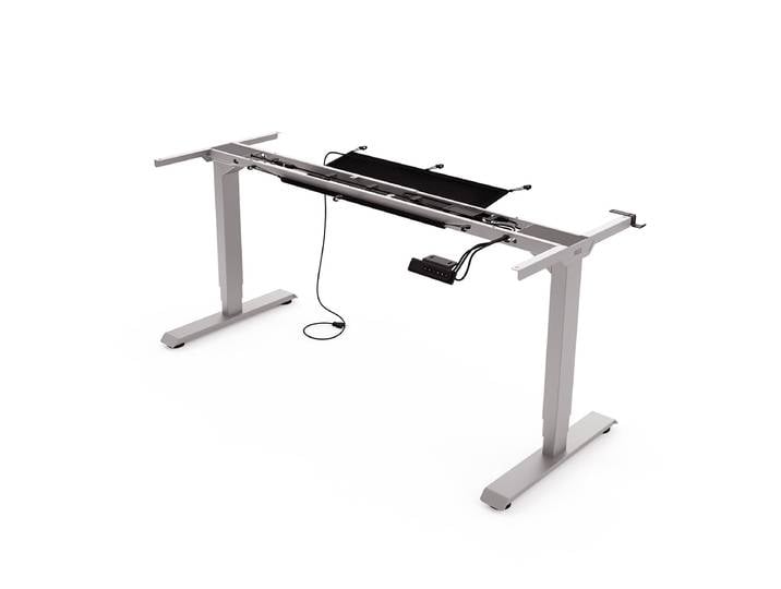 Yaasa Frame Essential, Grau - Höhenverstellbarer Schreibtisch Gestell