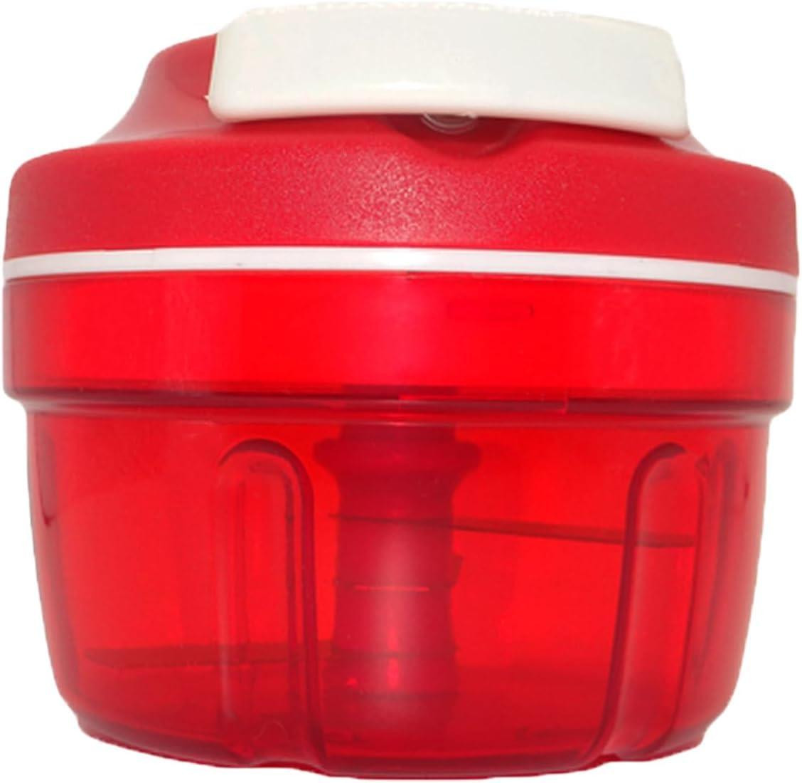 Dripio Handmatige groentesnijder met trekkoord - Rood